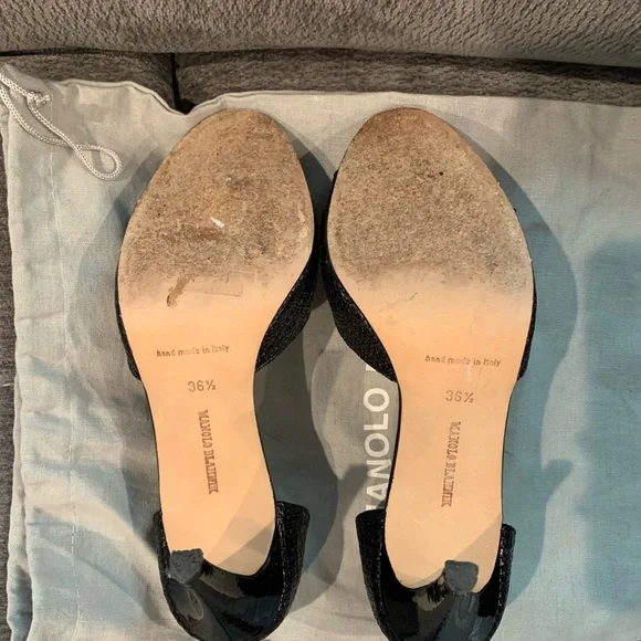 Vintage Manolo Blahnik Heels - Picture 3 of 3